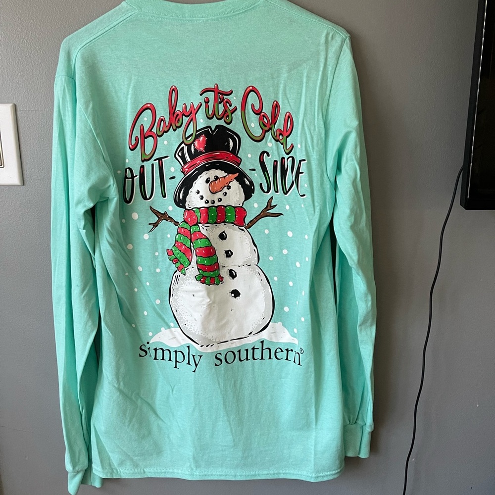 Simply Southern Long Sleeve Christmas Top